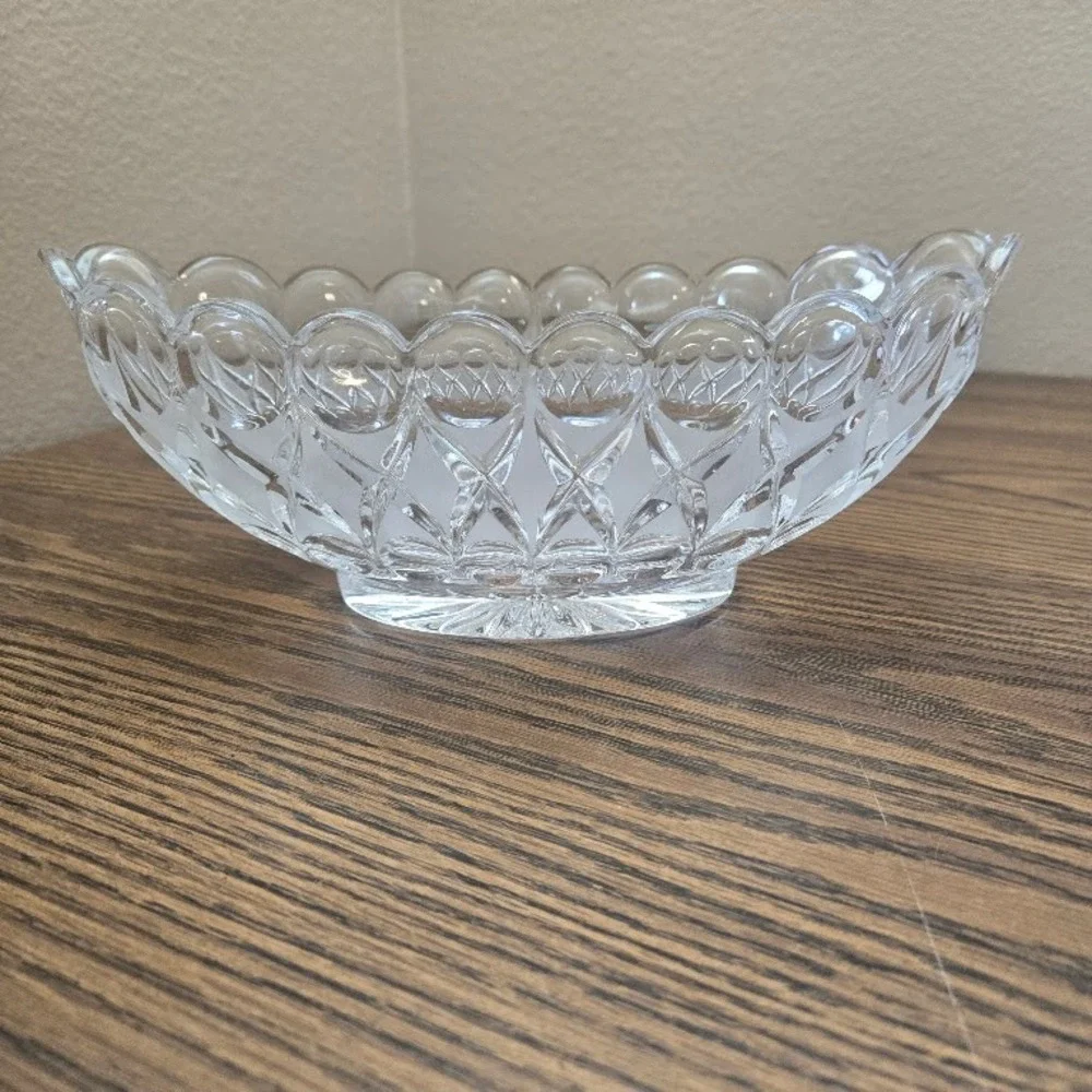 VTG Anglia by Nachtmann Lead Crystal Oval Dish 10